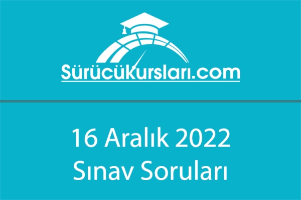 16 Aralık 2022